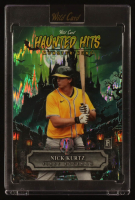 Nick Kurtz 2025 Wild Card Monster Hunt Haunted Hits Green Shock #HHCCNK #1/1 RC at PristineAuction.com