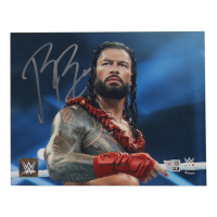 Roman Reigns Signed WWE 8x10 Photo (Fanatics) at PristineAuction.com