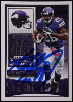 Adrian Peterson Signed 2015 Panini Contenders #71 (JSA) at PristineAuction.com