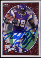 Adrian Peterson Signed 2008 Upper Deck Heroes #4 (JSA) at PristineAuction.com