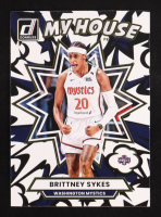 Brittney Sykes 2025 Donruss WNBA My House Press Proof #18 at PristineAuction.com