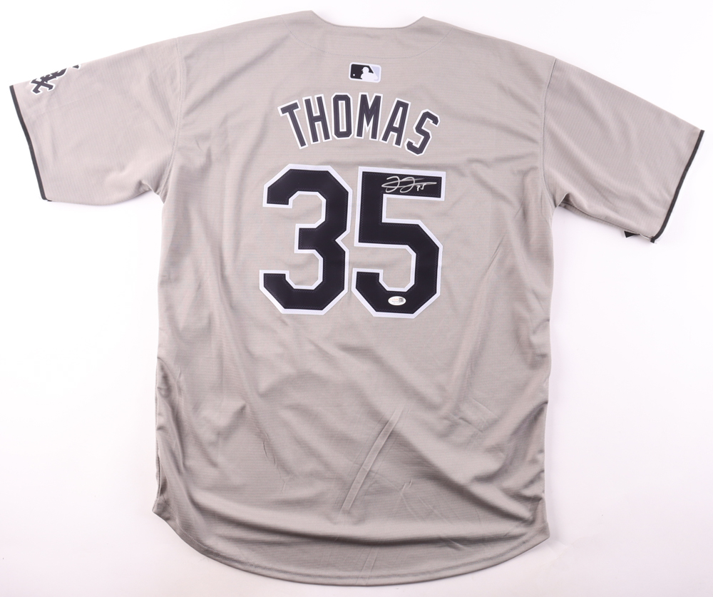 Frank Thomas Signed White Sox Nike Authentic Jersey (JSA) at PristineAuction.com Frank Thomas Signed White Sox Nike Authentic Jersey (JSA) at PristineAuction.com