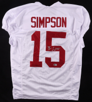 Ty Simpson Signed Jersey (Beckett) at PristineAuction.com