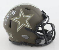 Dez Bryant Signed Cowboys Salute to Service Alternate Speed Mini Helmet (Beckett) at PristineAuction.com