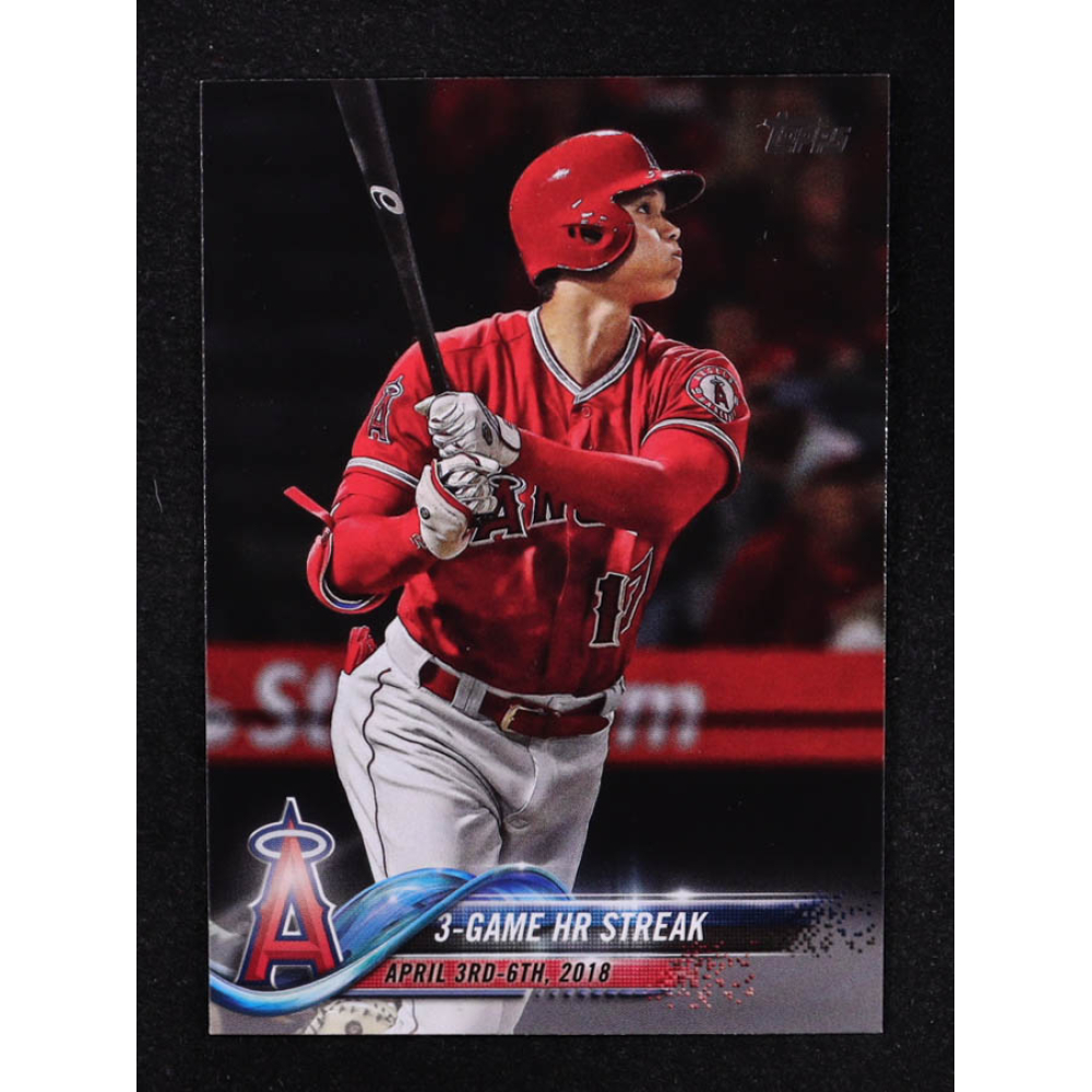 Shohei Ohtani 2018 Topps Update #US189 RC at PristineAuction.com