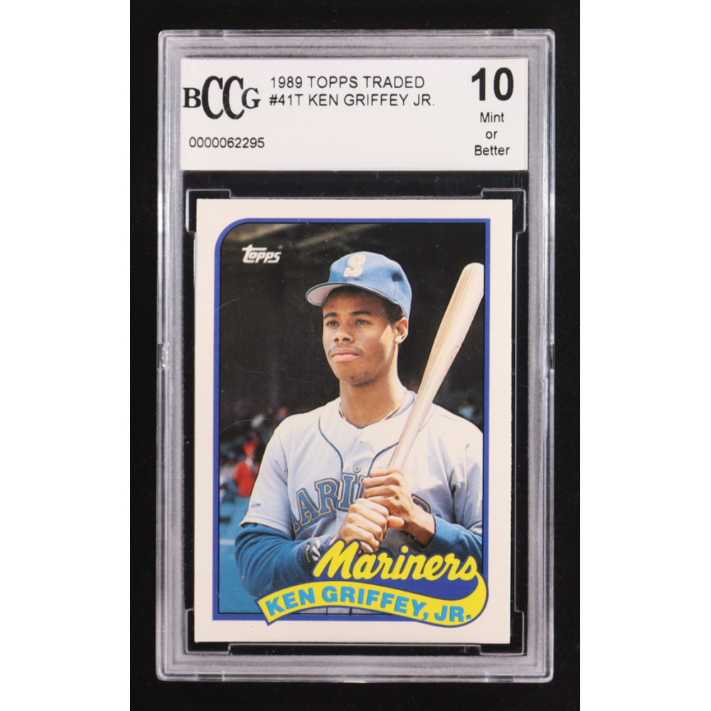 Ken Griffey Jr. 1989 Topps Traded #41T RC (BCCG 10) at PristineAuction.com