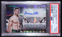 Marvin Vettori 2024 Topps Midnight UFC Horizon Signatures Moon Beam #HSMVI (PSA 9) at PristineAuction.com