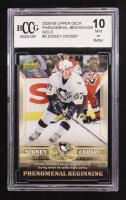Sidney Crosby 2005-06 Upper Deck Phenomenal Beginnings Gold #5 RC (BCCG 10) at PristineAuction.com