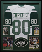 Wayne Chrebet Signed Custom Framed Jersey (JSA) at PristineAuction.com