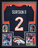 Pat Surtain II Signed Custom Framed Jersey (JSA) at PristineAuction.com