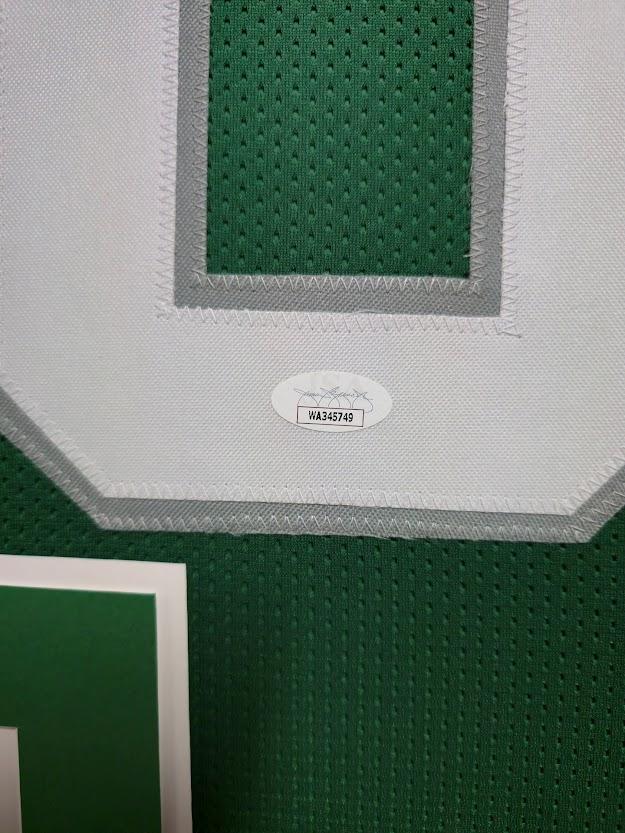 Vince Papale Signed Custom Framed Jersey Inscribed "Invincible" (JSA) at PristineAuction.com Vince Papale Signed Custom Framed Jersey Inscribed "Invincible" (JSA) at PristineAuction.com