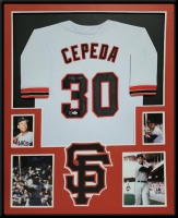 Orlando Cepeda Signed Custom Framed Jersey (JSA) at PristineAuction.com