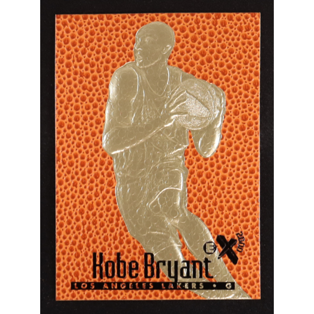 Kobe Bryant 1996-97 SkyBox E-X 2000 Feel the Game 23KT Gold RC at PristineAuction.com