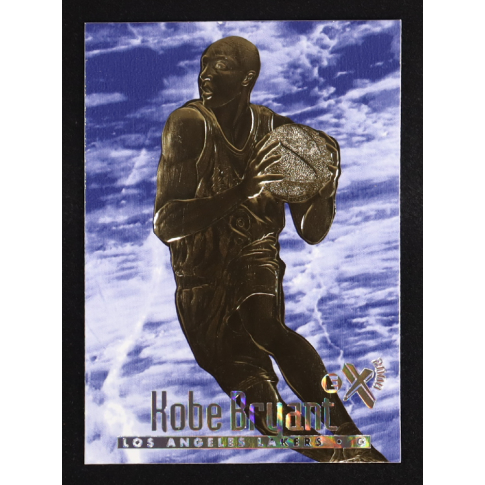 Kobe Bryant 1996-97 Skybox EX-2000 23KT Gold Card Blue Sky #NNO RC at PristineAuction.com