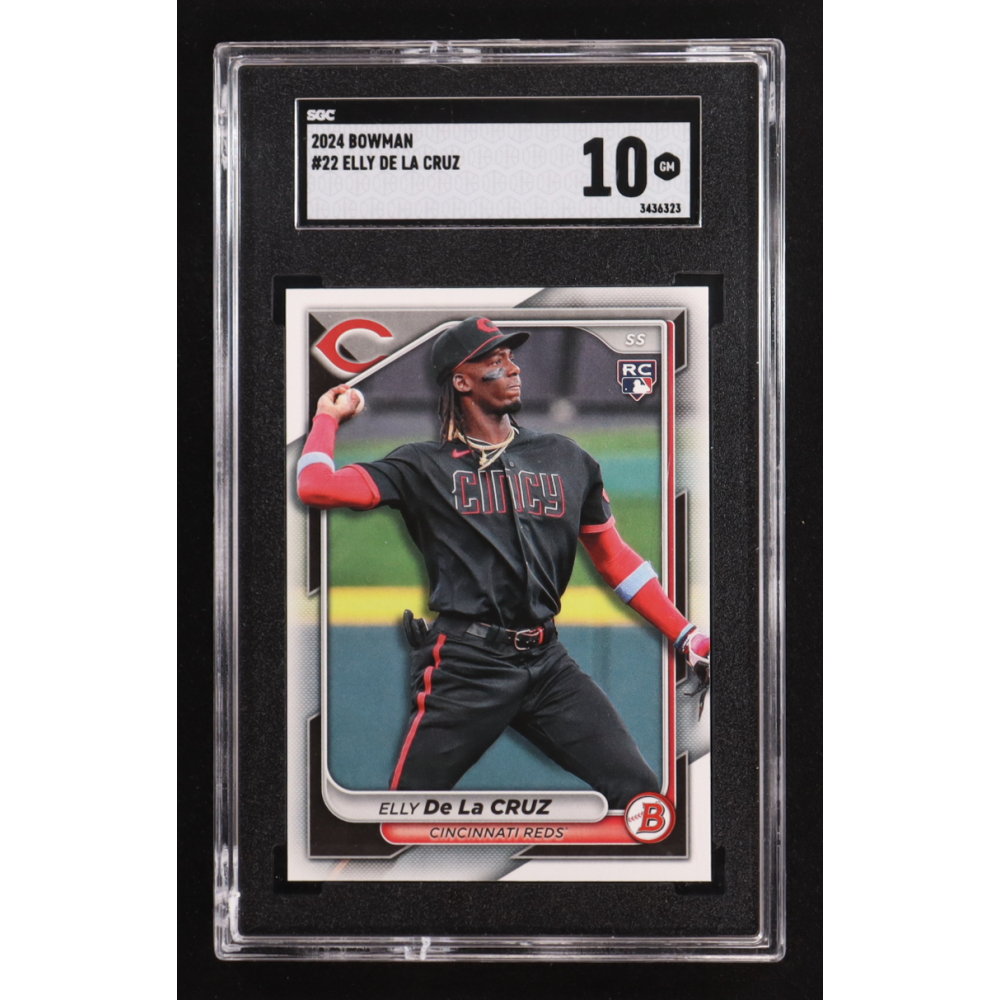 Elly De La Cruz 2024 Bowman #22 RC (SGC 10) at PristineAuction.com