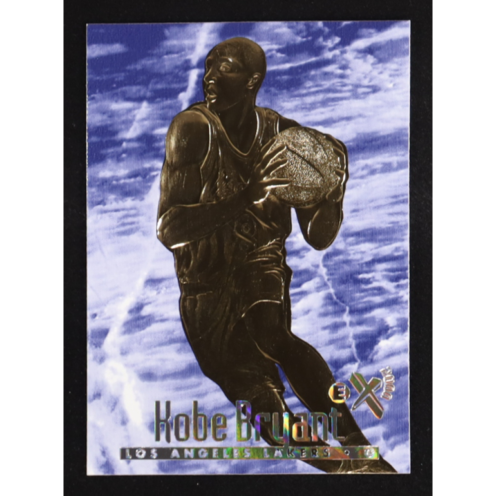Kobe Bryant 1996-97 Skybox EX-2000 23KT Gold Card Blue Sky #NNO RC at PristineAuction.com