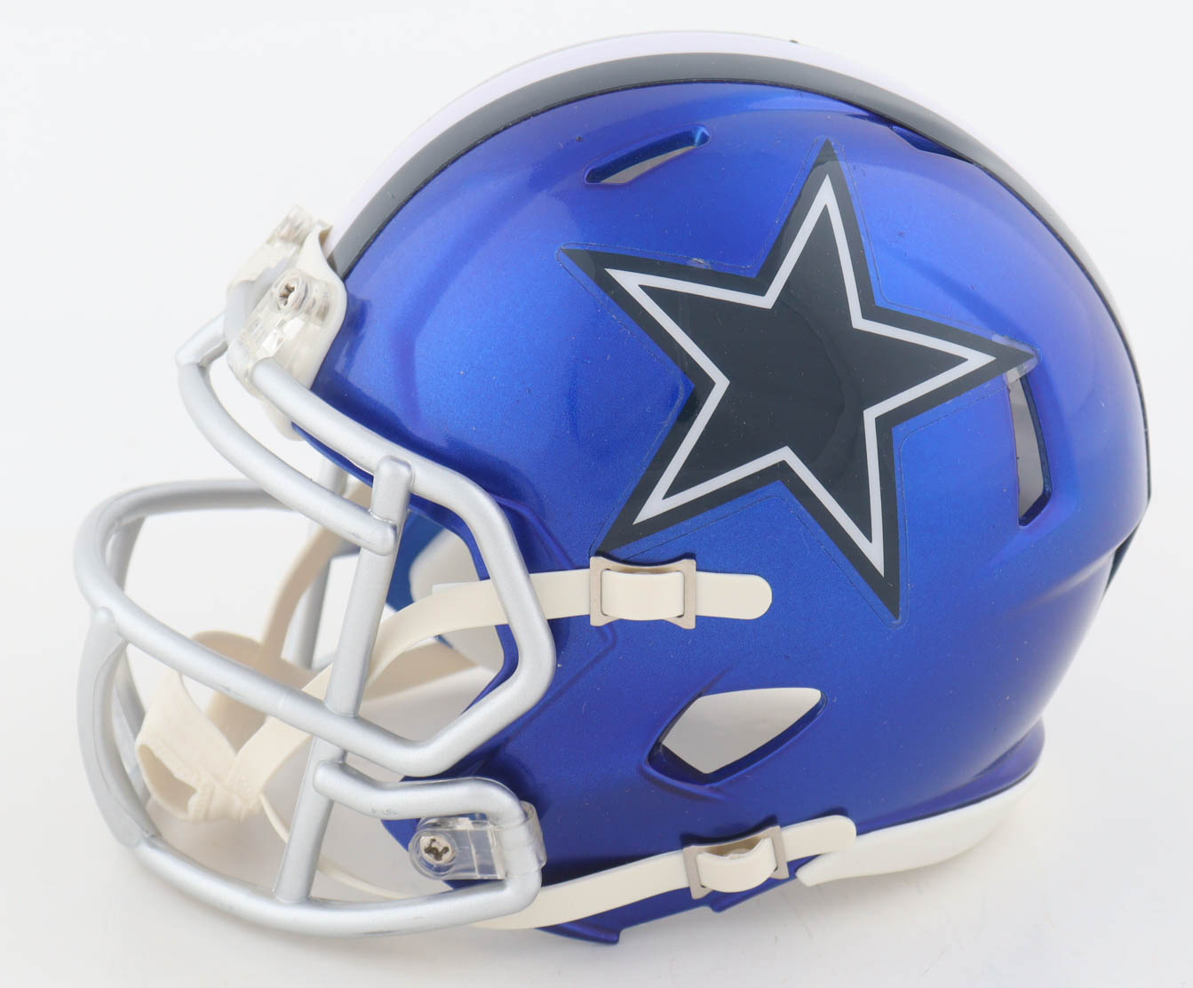 Dez Bryant Signed Cowboys Flash Alternate Speed Mini Helmet (Beckett) at PristineAuction.com Dez Bryant Signed Cowboys Flash Alternate Speed Mini Helmet (Beckett) at PristineAuction.com