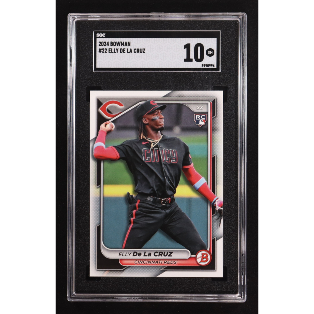 Elly De La Cruz 2024 Bowman #22 RC (SGC 10) at PristineAuction.com