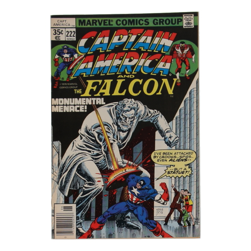1978 "Captain America" Issue #222 Marvel Comic Book at PristineAuction.com