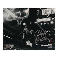 Clyde Drexler Signed Trail Blazers 8x10 Photo (Fanatics) at PristineAuction.com