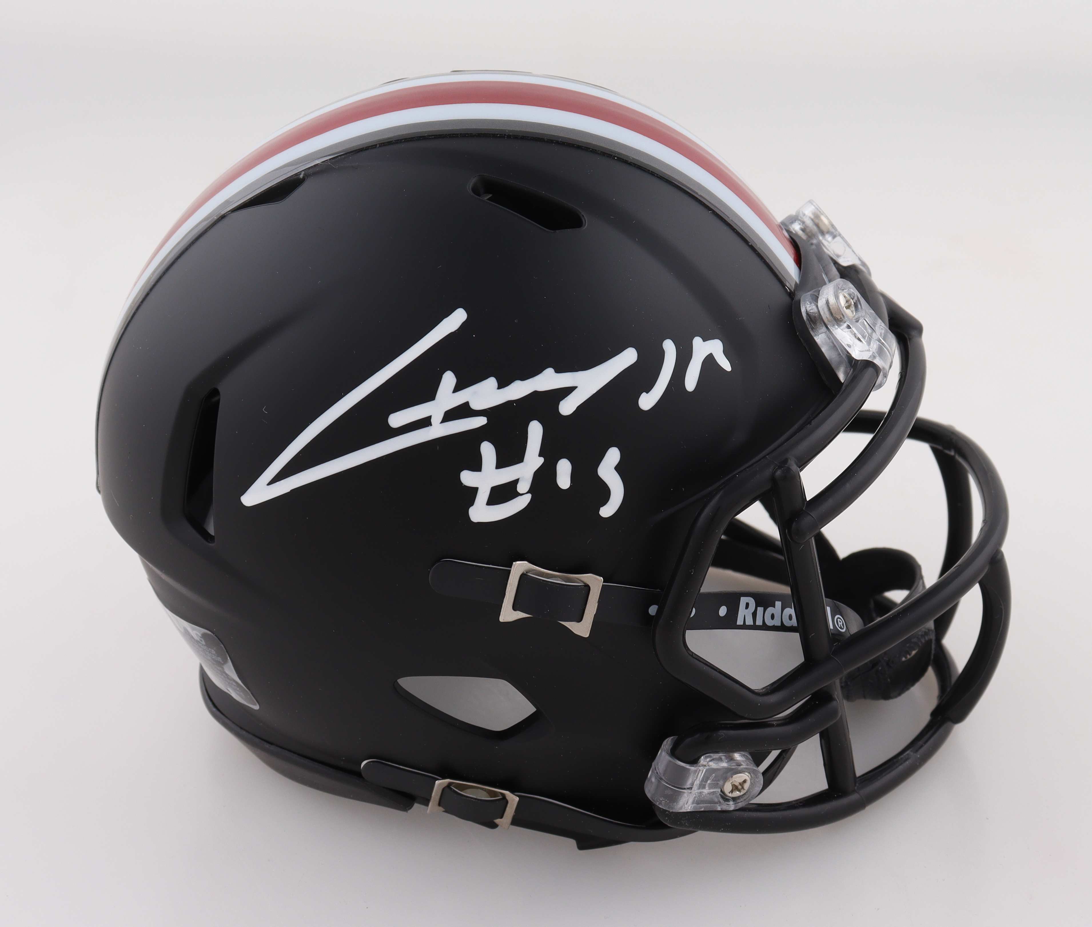 Chris Henry Jr. Signed Ohio State Buckeyes Speed Mini Helmet (WSoS) at PristineAuction.com Chris Henry Jr. Signed Ohio State Buckeyes Speed Mini Helmet (WSoS) at PristineAuction.com
