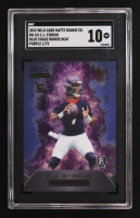 C.J. Stroud 2023 Wild Card Matte Rookie Edition Blue Chase Rookie Heat Purple #RH-CS RC #1/75 (SGC 10) at PristineAuction.com
