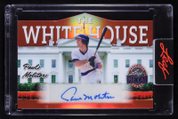 Paul Molitor 2026 Leaf The White House Autographs Prismatic Orange #WHPM1 #3/4 at PristineAuction.com