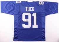 Justin Tuck Signed Jersey (JSA) at PristineAuction.com
