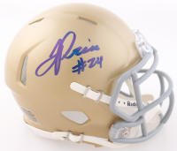Jadarian Price Signed Notre Dame Fighting Irish Speed Mini Helmet (JSA) at PristineAuction.com