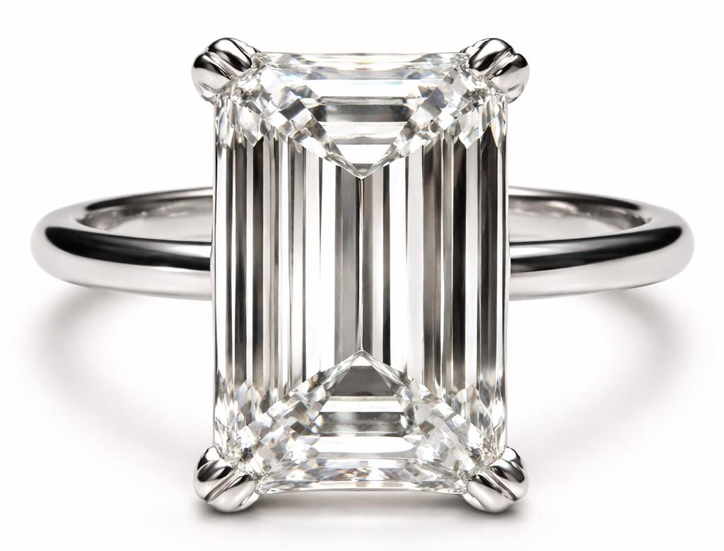 PLATINUM 10.60 Carats Lab Grown Diamond Ring G, VS2 | $16,800 Estimated Retail Value (UGL & IGI Certs) | Emerald Cut| Brand New at PristineAuction.com PLATINUM 10.60 Carats Lab Grown Diamond Ring G, VS2 | $16,800 Estimated Retail Value (UGL & IGI Certs) | Emerald Cut| Brand New at PristineAuction.com