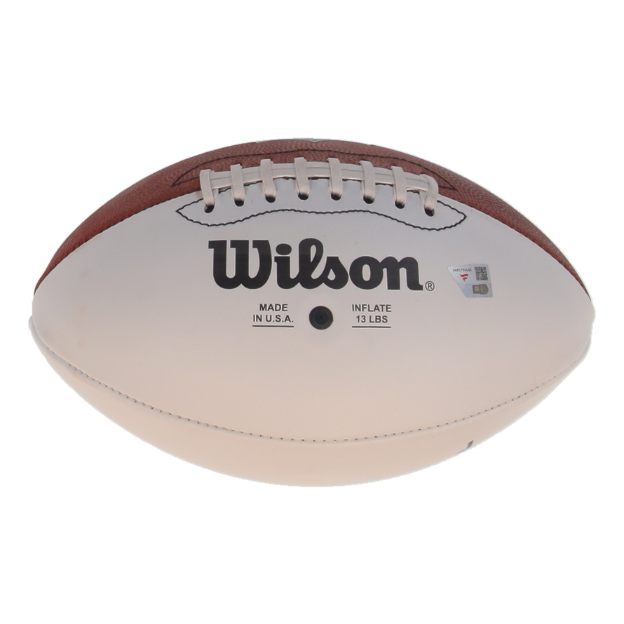 Malik Nabers Signed Giants 100th Anniversary Logo Football (Fanatics) at PristineAuction.com Malik Nabers Signed Giants 100th Anniversary Logo Football (Fanatics) at PristineAuction.com