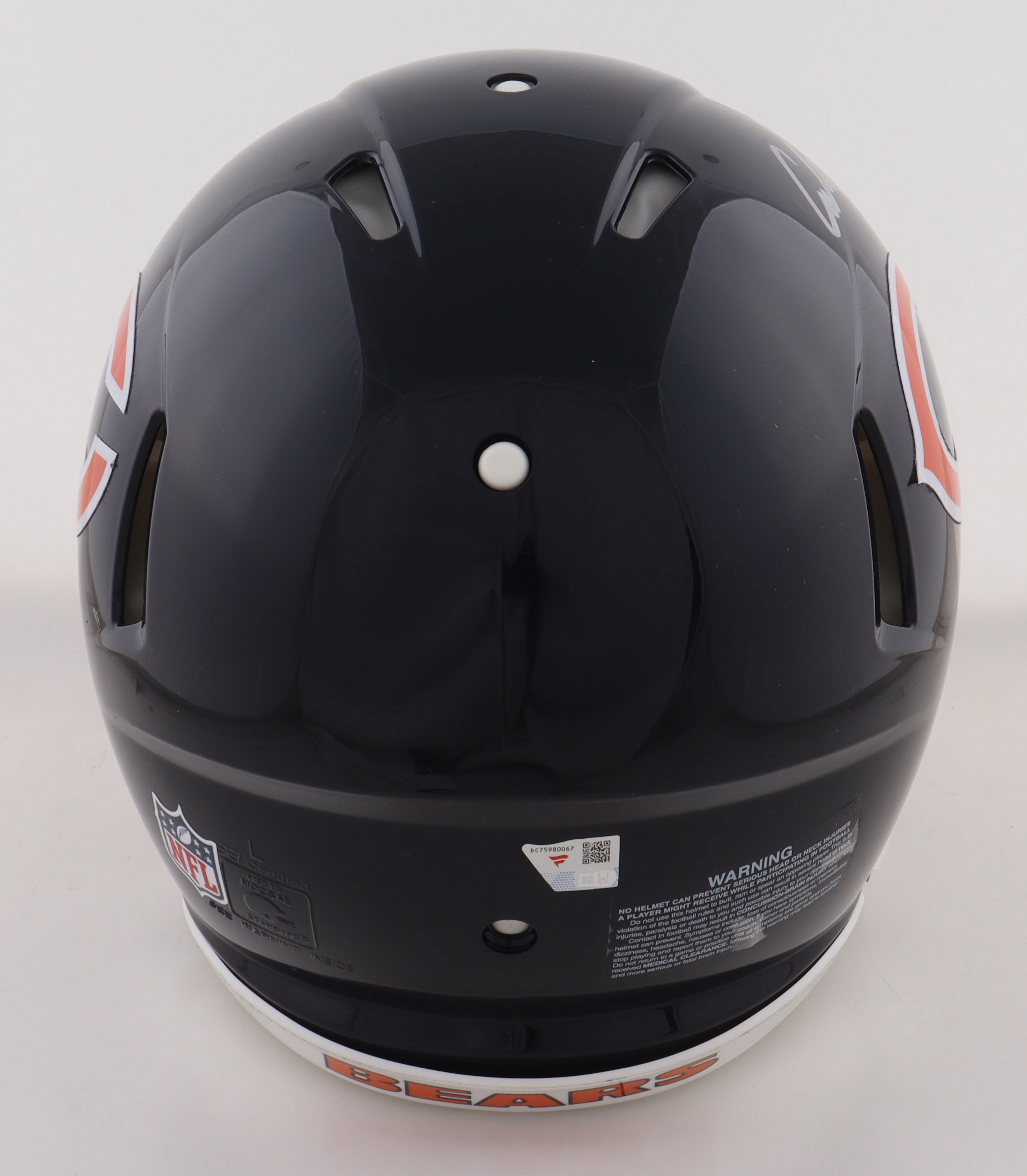 Caleb Williams Signed Bears Full-Size Authentic On-Field Speed Helmet (Fanatics) at PristineAuction.com Caleb Williams Signed Bears Full-Size Authentic On-Field Speed Helmet (Fanatics) at PristineAuction.com