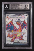 Charizard 2023 Pokemon TCG Scarlet & Violet Black Star Promos Premium Collection #056 (BGS 8.5) at PristineAuction.com
