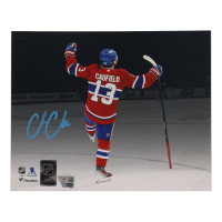Cole Caufield Signed Canadiens 8x10 Photo (Fanatics) at PristineAuction.com