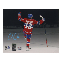 Cole Caufield Signed Canadiens 8x10 Photo (Fanatics) at PristineAuction.com