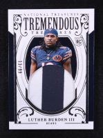 Luther Burden III 2025 Panini National Treasures Tremendous Treasures #14 #13/49 RC at PristineAuction.com