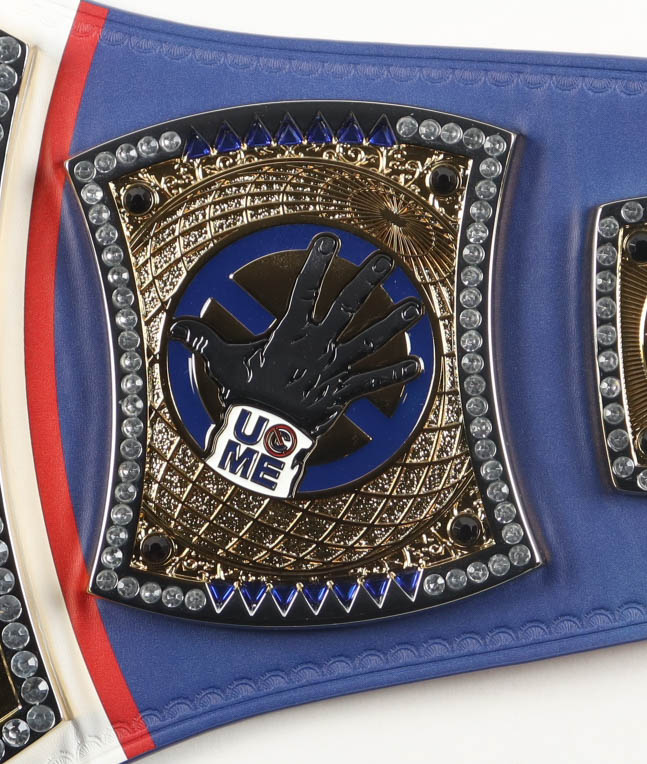 John Cena Signed WWE "Summerslam: Last Time Is Now" Commemorative Championship Title Belt Inscribed "Last Summerslam" (JSA) at PristineAuction.com John Cena Signed WWE "Summerslam: Last Time Is Now" Commemorative Championship Title Belt Inscribed "Last Summerslam" (JSA) at PristineAuction.com