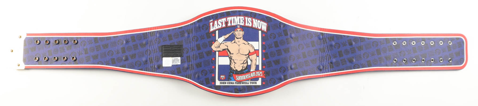 John Cena Signed WWE "Summerslam: Last Time Is Now" Commemorative Championship Title Belt Inscribed "Last Summerslam" (JSA) at PristineAuction.com John Cena Signed WWE "Summerslam: Last Time Is Now" Commemorative Championship Title Belt Inscribed "Last Summerslam" (JSA) at PristineAuction.com
