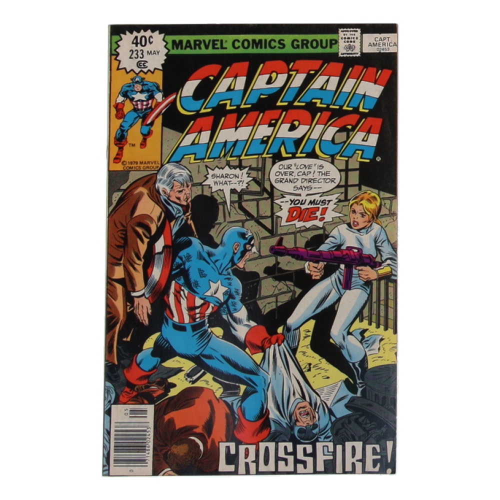 1979 "Captain America" Issue #233 Marvel Comic Book at PristineAuction.com