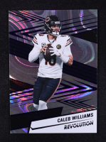 Caleb Williams 2025 Panini Revolution Blue Swirl #49 #75/99 at PristineAuction.com