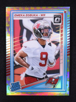 Emeka Egbuka  2025 Donruss Optic Flex #265 #054/199 RR RC at PristineAuction.com