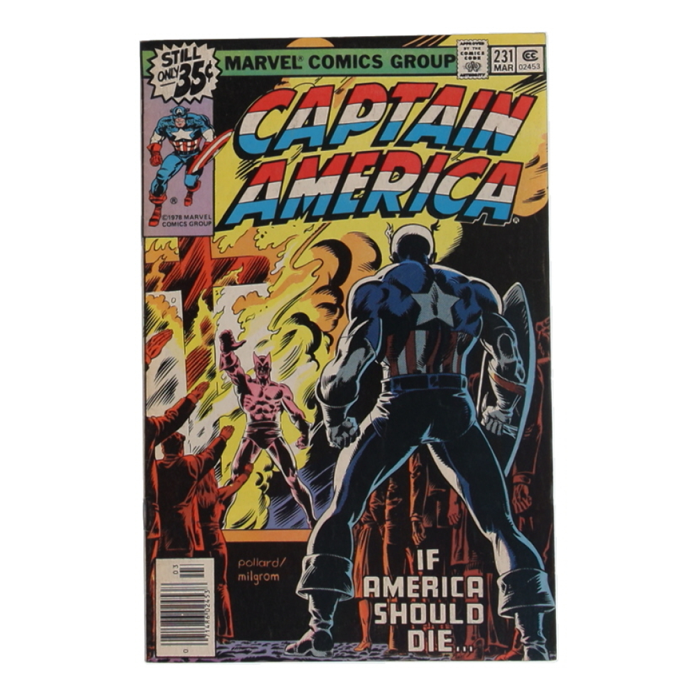 1979 "Captain America" Issue #231 Marvel Comic Book at PristineAuction.com