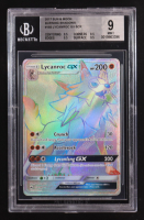 Lycanroc GX 2017 Pokemon Sun & Moon Burning Shadows #155 (BGS 9) at PristineAuction.com