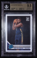 Zion Williamson 2019-20 Donruss Optic #158 RC (BGS 9.5) at PristineAuction.com