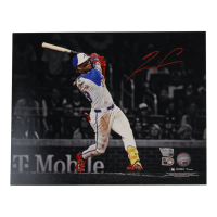 Ronald Acuna Jr. Signed Braves 11x14 Photo (MLB & Fanatics) at PristineAuction.com