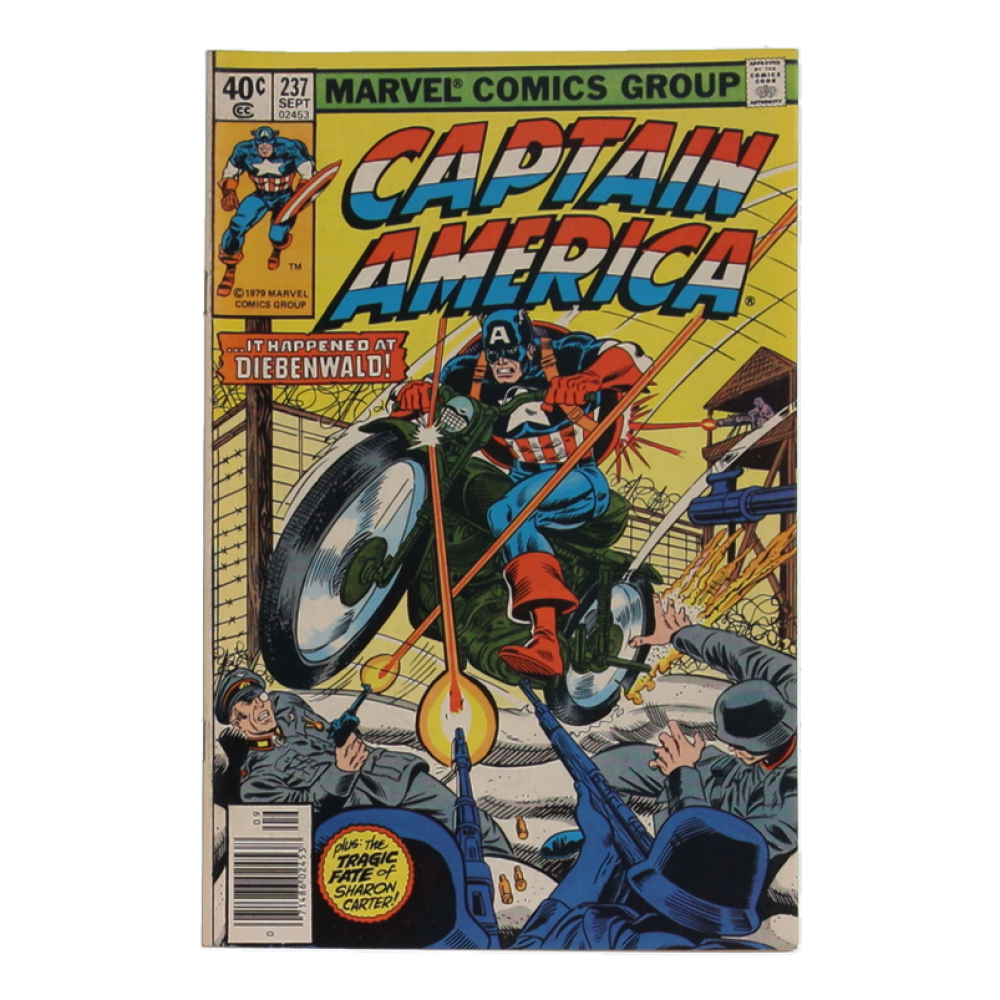 1979 "Captain America" Issue #237 Marvel Comic Book at PristineAuction.com