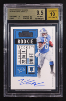 D'Andre Swift 2020 Panini Contenders Rookie Ticket #115 RC (BGS 9.5 | Autograph Graded BGS 10) at PristineAuction.com