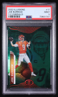 Joe Burrow 2022 Panini Illusions Emerald #17 (PSA 9) at PristineAuction.com