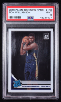 Zion Williamson 2019-20 Donruss Optic #158 RC (PSA 9) at PristineAuction.com