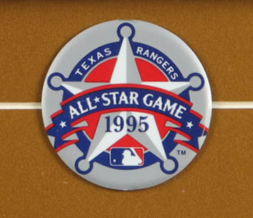 Nolan Ryan Signed Mets Custom Framed 1995 All-Star Game Program Display with All-Star Game Pin (PSA) at PristineAuction.com Nolan Ryan Signed Mets Custom Framed 1995 All-Star Game Program Display with All-Star Game Pin (PSA) at PristineAuction.com